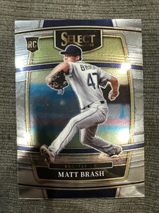 2022 Select Base # 1 Matt Brash - Seattle Mariners