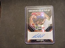 21 panini elite extra edition Mike Vasil Hidden Gem Autographed Card #HG-MV