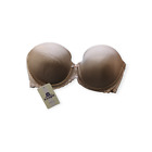 B.Tempted Beige Lace Lightly Padded Underwire Bra 30D Hook & Eye Push-Up