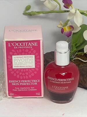 L'Occitane Pivoine Sublime Skin Perfector Essence - 1 fl oz / 30 ml -New in Box - image 1 of 4