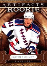 2009-10 UD Artifacts #172 Artem Anisimov