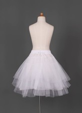 1-6 Flower Girl Hoop A-Line Crinoline Petticoat Underskirt Children Skirt  Kids