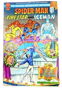[MARVEL] Amazing Spider-Man Fire-Star and Iceman Dallas Nutcracker Ballet 1983 - Picture 1 of 3