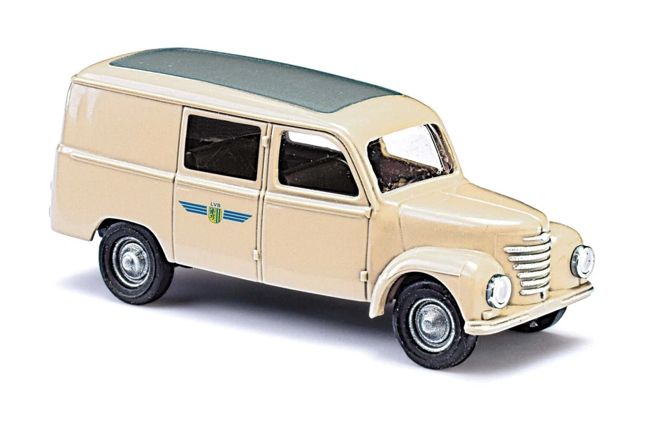 Busch 8668 IFA Framo V901/2 Kombi LVB Leipzig 1:120 NEU Modellauto - Bild 1 von 1