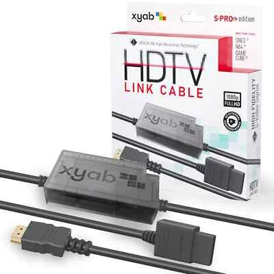 Nintendo SNES N64 GameCube HDTV Upscaler Cable Cord 1080p HDMI Converter