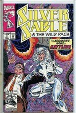 Silver Sable and the Wild Pack 1992 series # 2 very fine comic book