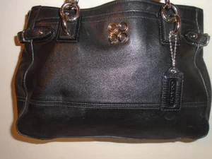  COACH COLETTE LEATHER CARRYALL BAG NO. J1020 - 16460 $458.USD RETAIL MINT  - Bild 1 von 12