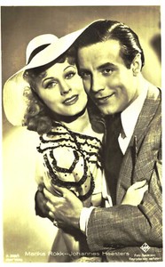 Marika Rökk-Johannes Heesters  * Original Ross Postkarte Postcard * Nr. 1181 e