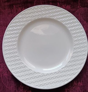 Wedgwood WEEKDAY WEEKEND Dinner Dysart Plates - Set/4 - Checkered - Free Ship - Picture 1 of 12
