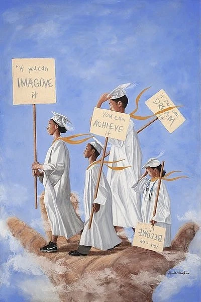 What the Future Holds de Richard Wilson 11 x 14 pulgadas Tamaño papel nuevo sin marco Foto 1 de 1