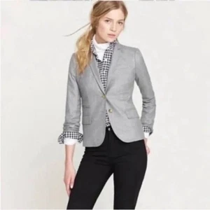 J. Blazer Crew classico scuola grigio lana taglia 2 - Foto 1 di 6