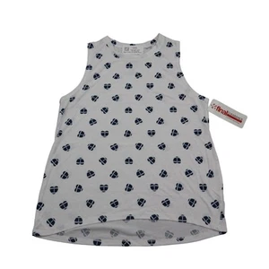 Modern Lux Shirt Womens XXL White Final Clearance Sleeveless Crew Neck Junior - Picture 1 of 12