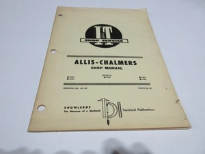 Allis Chalmers Shop Manual 7030, 7040, 7050, 7060, 7080 Tractors - Picture 1 of 1