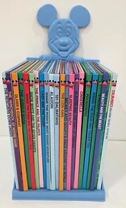 Disney’s Wonderful World of Reading x 22– Classic Hardback Bundle & Book Rack - Picture 1 of 10