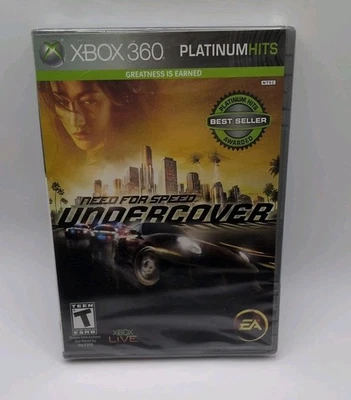 Need for Speed Undercover Platinum Hits Xbox 360 New Fast Shipping  - Image 1 of 4