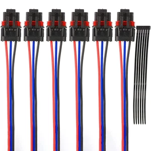12AWG Pulse Power Plug Pigtail Connector for Polaris Ranger/RZR/General (6Pc) - Picture 1 of 7