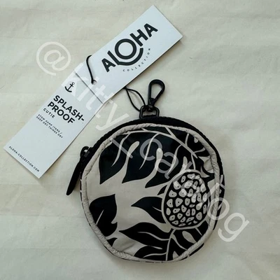 Aloha Collection: Cutie Clip-On Pouch, Holomua Black Standstone - Image 1 of 4