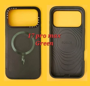 CASETIFY Force Case for iPhone 17 Pro Max w/MagSafe GREEN  - Picture 1 of 3