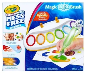 Crayola Color Wonder Magic Light Brush, Mess Free Kids Painting Set, Preschool - Picture 1 of 2