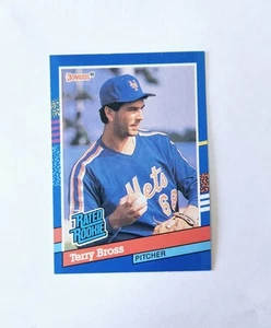 Terry Bross Baseball Card 34 Donruss 91 Rookie Card Baseball - Picture 1 of 3