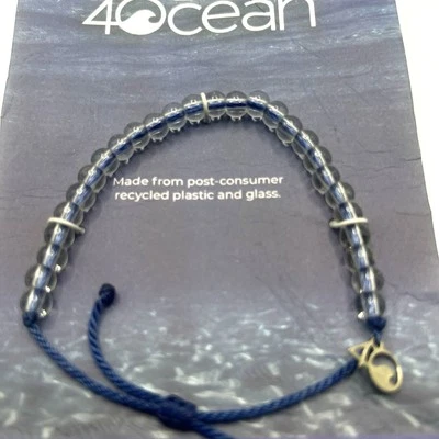 Pulsera con cuentas The 4ocean 2020 pulsera con cuentas azules por buena causa Foto 1 de 4