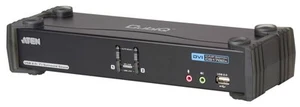 Aten CS1782A-AT-G 2 Port USB 2.0 DVI Dual link KVMP switch ~E~ - Afbeelding 1 van 1