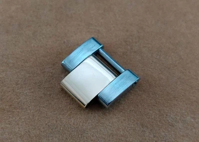 Original Rolex Oyster aço maciço e ouro 17,5 mm LINK para pulseiras de 19 mm 78353 - Imagem 1 de 4