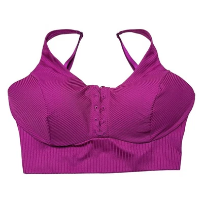 Victoria's Secret Allegro Flow On Point Sports Bra Raspberry Cooler Size 36DDD - Image 1 of 4