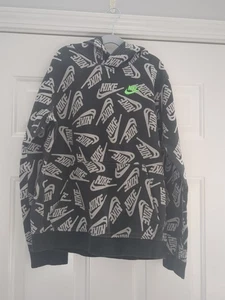Nike Swoosh Hoodie Sweatshirt Youth Large Brand New - Picture 1 of 7