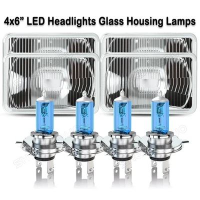 Faros 4x6" aptos para Pontiac Firebird Trans AM 1977 1978 1979 1980 1981 4 piezas Foto 1 de 4