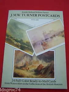 COMO NUEVO - 1989 "J.M.W. Folleto de postales de papel cortado Turner's "(24) - Imagen 1 de 1
