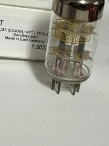 (2) Amplificador de tubo Doctor equilibrado y emparejado RFT Alemania - 12AX7 CV4004 ECC83 NUEVO DE LOTE ANTIGUO - Imagen 1 de 4
