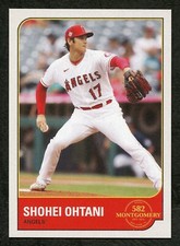 2022 Topps 582 Montgomery Club Set 1 - #18 - Shohei Ohtani - Los Angeles Angels