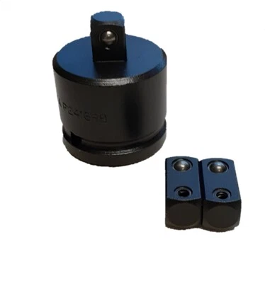 WHITE-USA  1/2" To 3/4" Drive Socket Reducer Air Impact With 2 Replacement Bits - Image 1 of 3