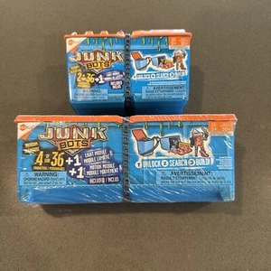 6 HEXBUG JUNKBOTS - Kit de contenedor de basura industrial + 2 módulos de luz y 1 movimiento 2 paquetes - Imagen 1 de 6