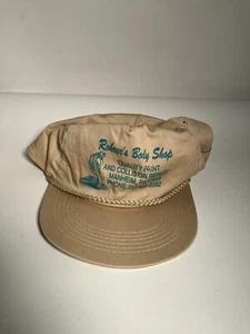 Vntg Rohrer’s Body Shop Hat Shelby Cobra Paint Collision Manheim PA SnapBack HTF - Picture 1 of 3