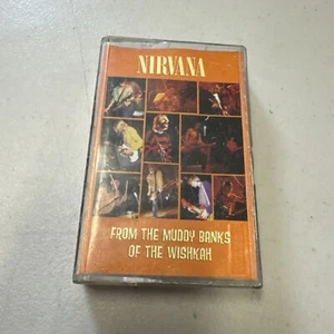 Vtg 1996 NIRVANA Album FROM THE MUDDY BANKS OF THE WISHKAH Cassette Tape - Picture 1 of 4