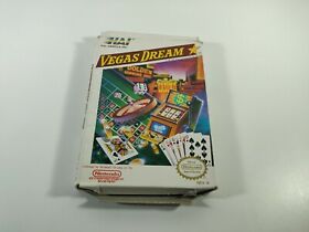 Vegas Dream NES Hal Laboratory 1990 in Box No Manual