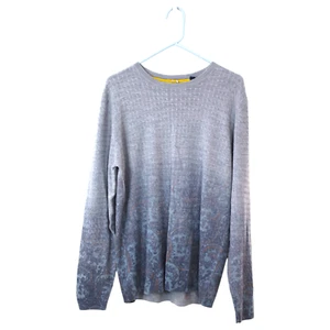 Robert Graham Sweater Mens XL Multi Paisley Knit Long Sleeve Round Neck Pullover - Picture 1 of 11