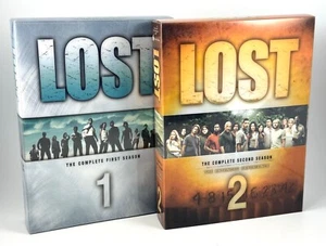 LOST DVD Box Sets Season 1 & 2 (2 is "The Extended Experience") Very Good Shape - Imagen 1 de 3