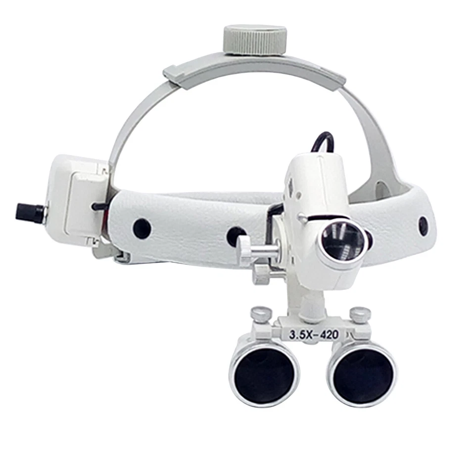 Dental Headband Surgical Medical 3.5x Binocular Loupes Magnifier Optical X1 Pro