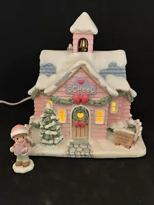 Precious Moments Merry Memories Schule Hawthorne Weihnachtsdorf - Bild 1 von 8