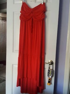 Plus size Seven7 Rouched Front Stretch Hi low Dress, Size 18/20 NWOT - Picture 1 of 8