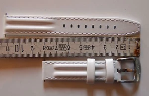 Nuevo Pulsera de Reloj 16mm Blanco Cuero Camel Active FE20316.10QPA #100 - Picture 1 of 1