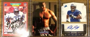 Detroit Lions Autographs and Memorabilia Cards - Picture 1 of 4