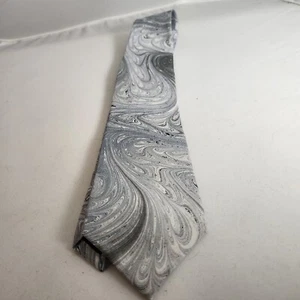 Susan Marling Marbled Original Tie 100% Silk 60” Made In The USA - Picture 1 of 7