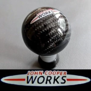 R56 MINI Cooper JCW palanca de cambios palanca de cambios fibra de carbono John Cooper Works - Imagen 1 de 6
