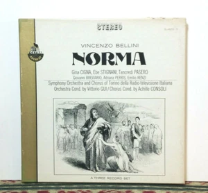Bellini - Norma, 3 x Vinyl-Set, 1965 - Oper / Klassik - selten - Bild 1 von 4