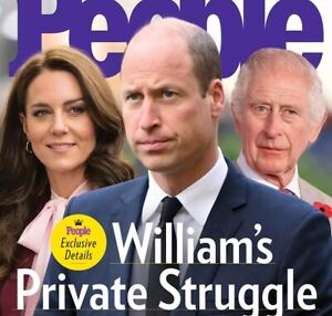 PRINCE WILLIAM ROYAL PRIVATE STRUGGLE KING CHARLES KATE PEOPLE MAGAZINE MAY 2024
