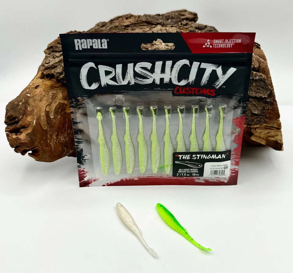 Rapala Crushcity Customs The Stingman 3" 7,5cm 2g 10 St. viele Farben SALE - Bild 1 von 1